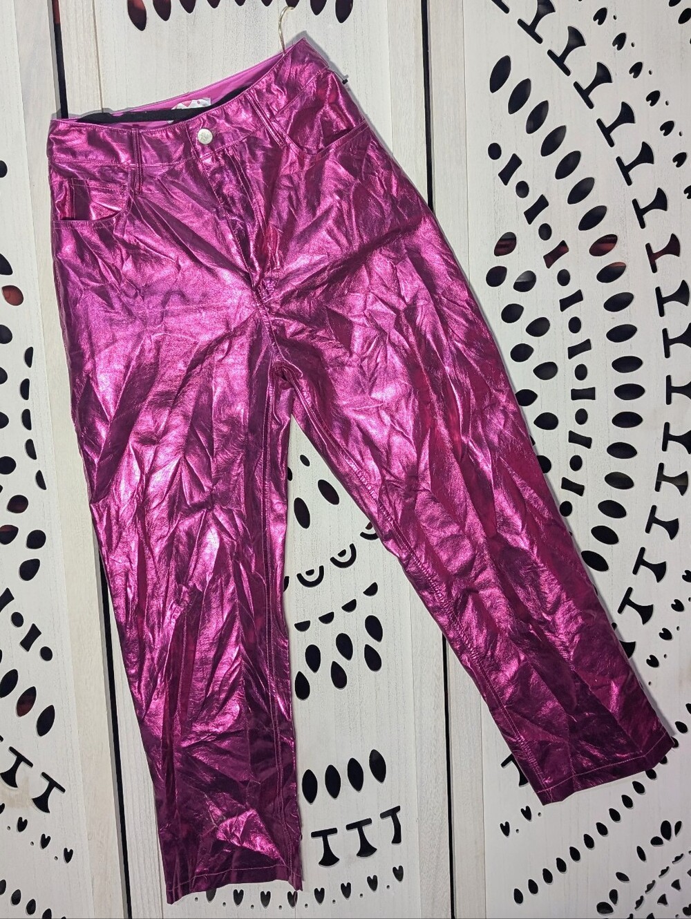 Buddy Love Shiny Hot Pink Girls' Jeans